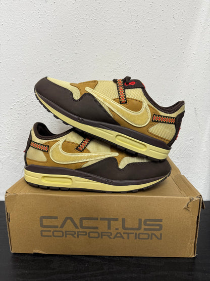 NIKE AIR MAX 1 TRAVIS BAROQUE BROWN (USED)