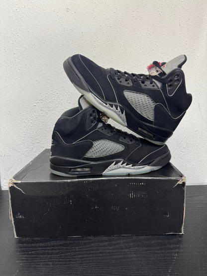 JORDAN 5 BLACK METALLIC (USED