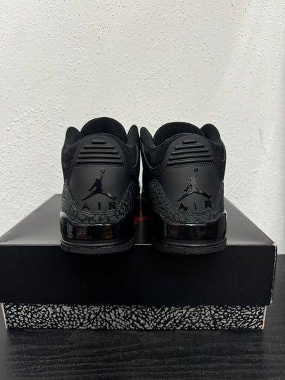 JORDAN 3 BLACK CAT (USED