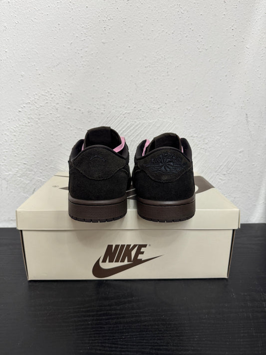 JORDAN 1 LOW TRAVIS SCOTT VELVET BROWN (USED)