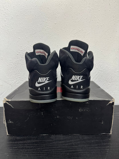 JORDAN 5 BLACK METALLIC (USED