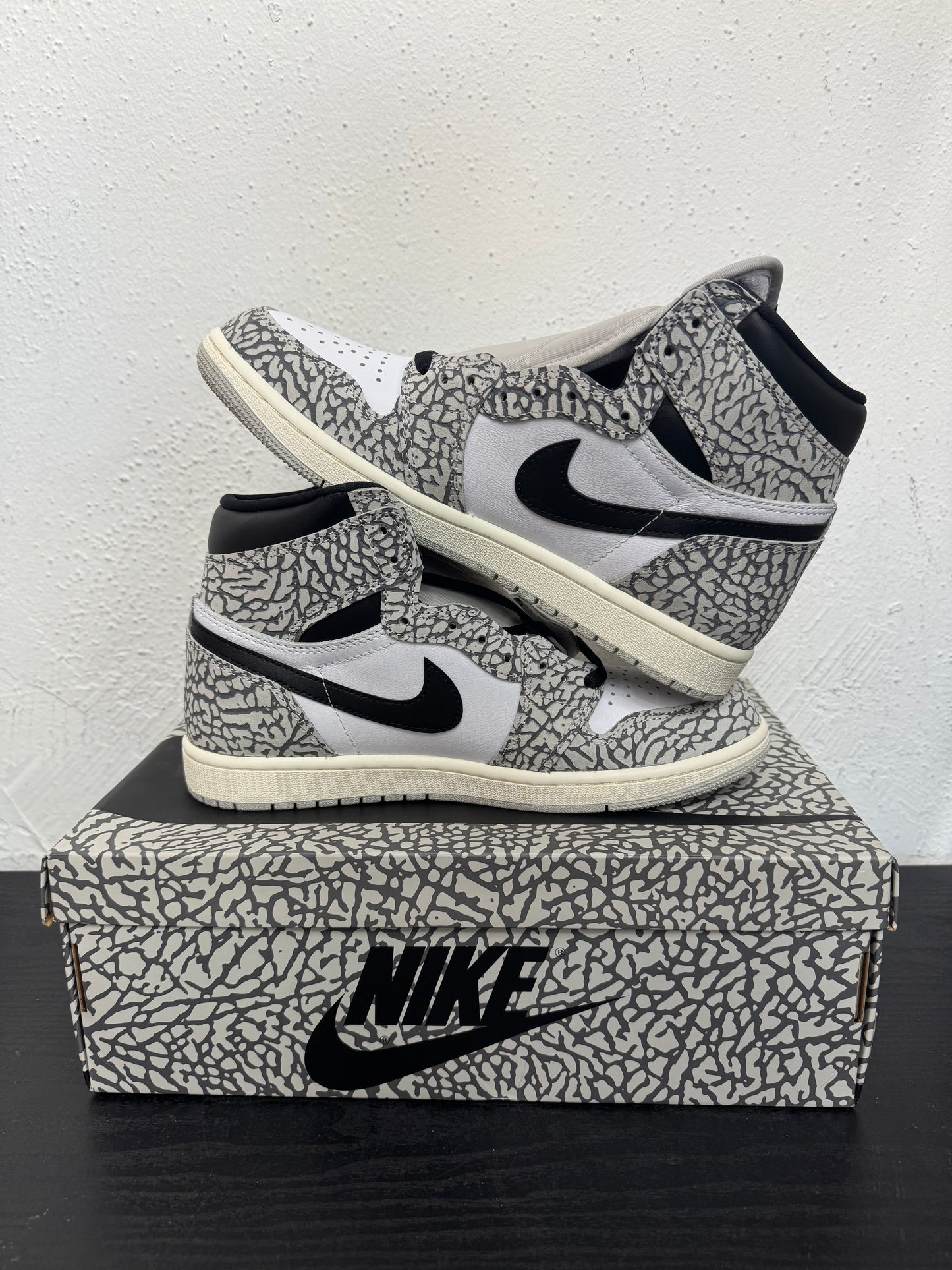 JORDAN 1 WHITE CEMENT