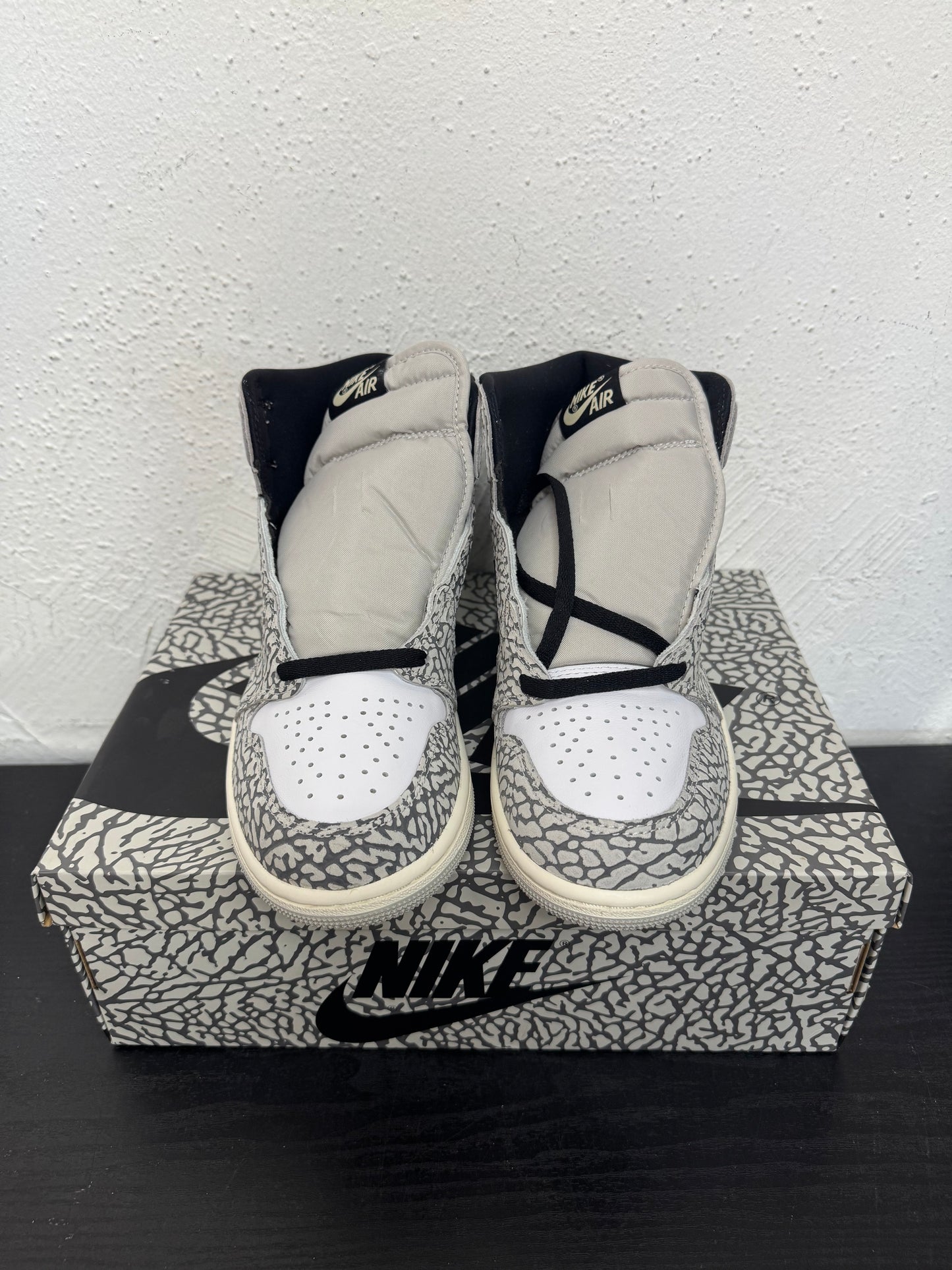 JORDAN 1 WHITE CEMENT