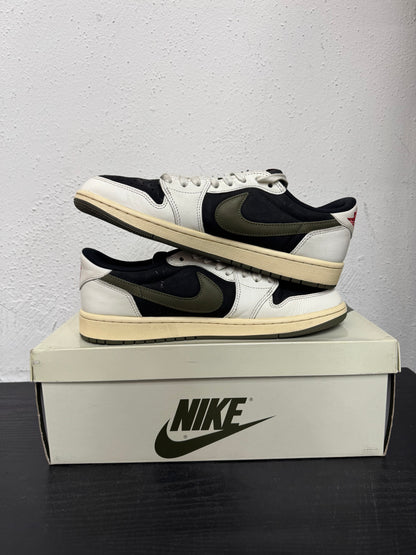 JORDAN 1 LOW TRAVIS OLIVE (USED)