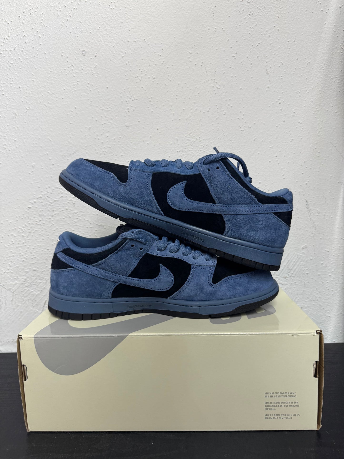 DUNK LOW SB SUPREME OCEAN FOG (USED)