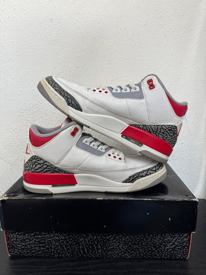 JORDAN 3 FIRE RED (USED)