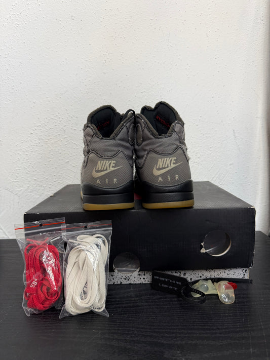 JORDAN 5 OFF WHITE MUSLIN (USED)